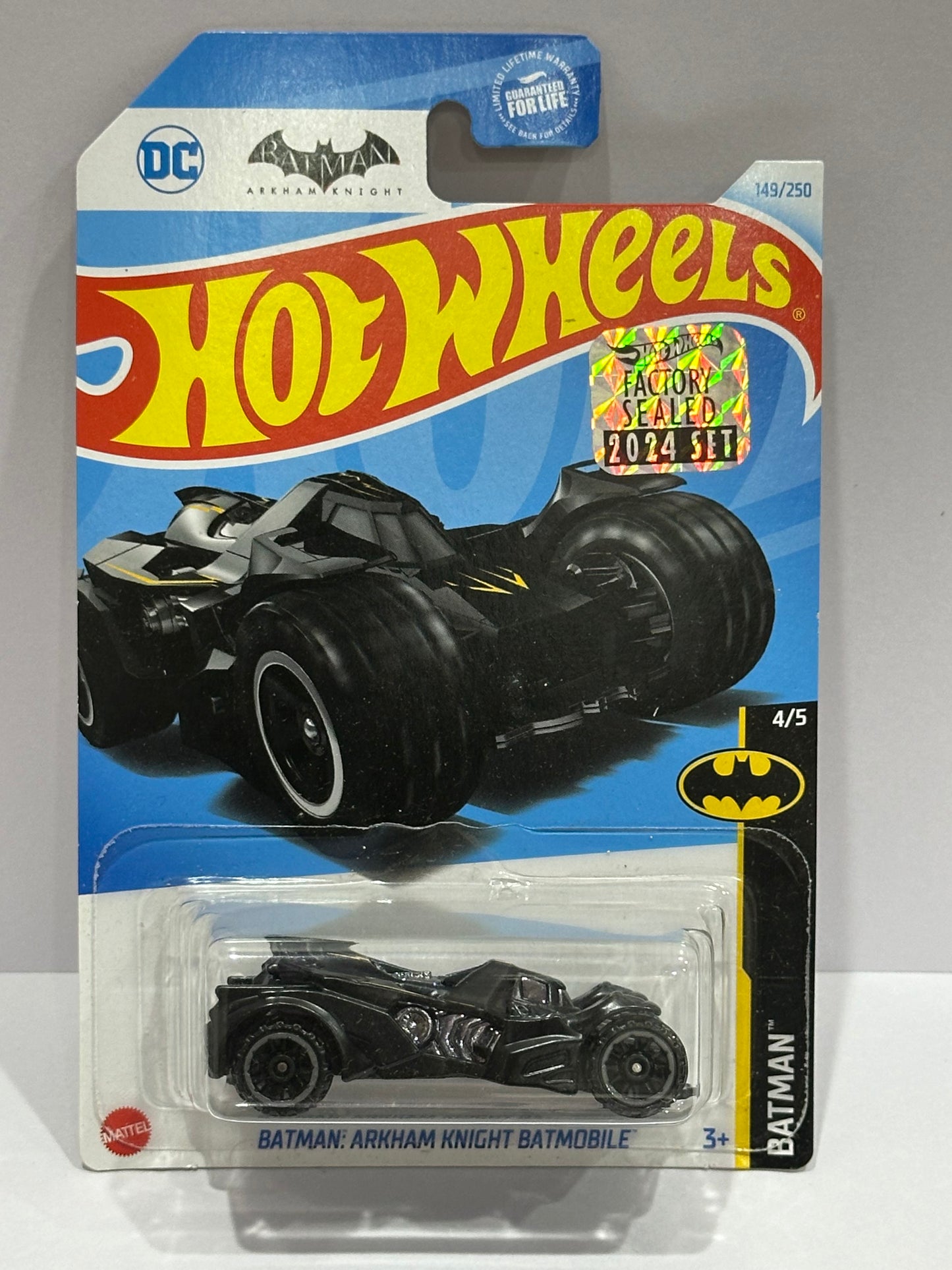 Hot Wheels Batman: Arkham Knight Batmobile - Factory Sealed - 1:64 Diecast Car