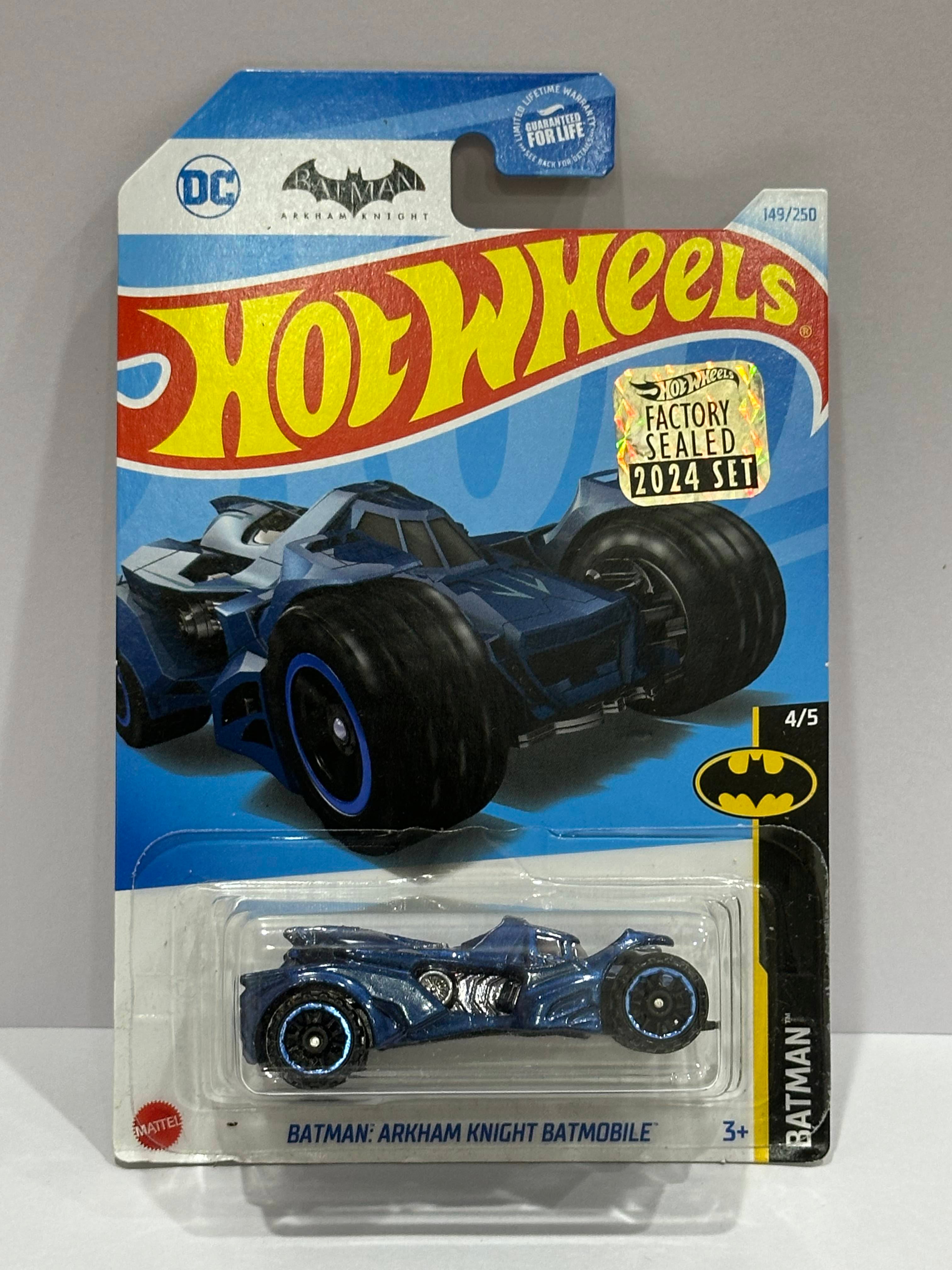 HOT WHEELS BATMAN: ARKHAM KNIGHT BATMOBILE - FACTORY SEALED