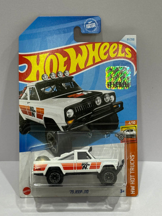 Hot Wheels '73 Jeep J10 - Factory Sealed - 1:64 Diecast Car