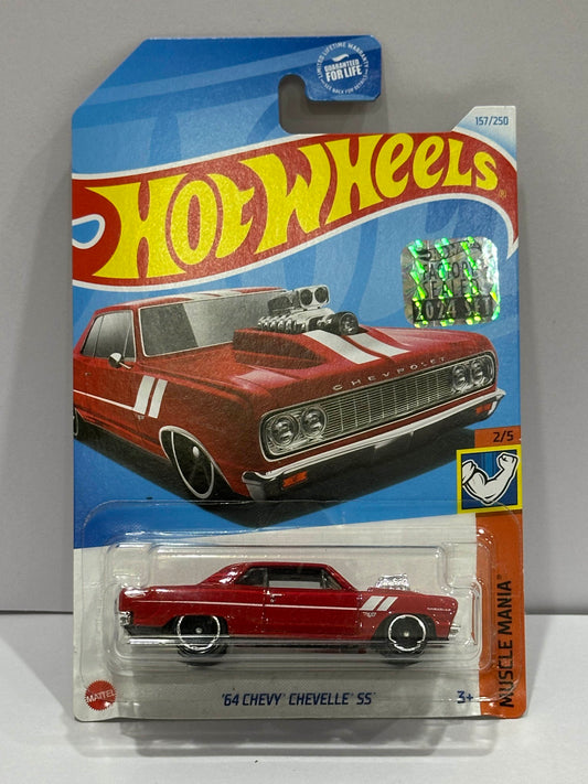 Hot Wheels '64 Chevy Chevelle Ss - Factory Sealed - 1:64 Diecast Car