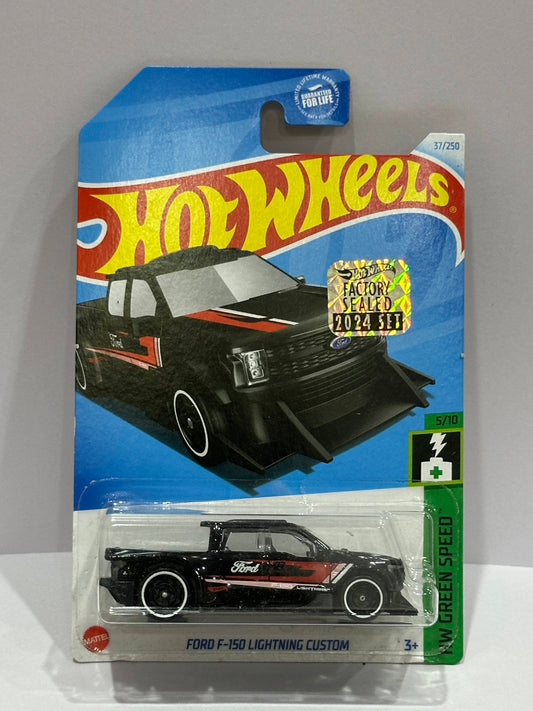 Hot Wheels Ford F-150 Lightning Custom - Factory Sealed - 1:64 Diecast Car