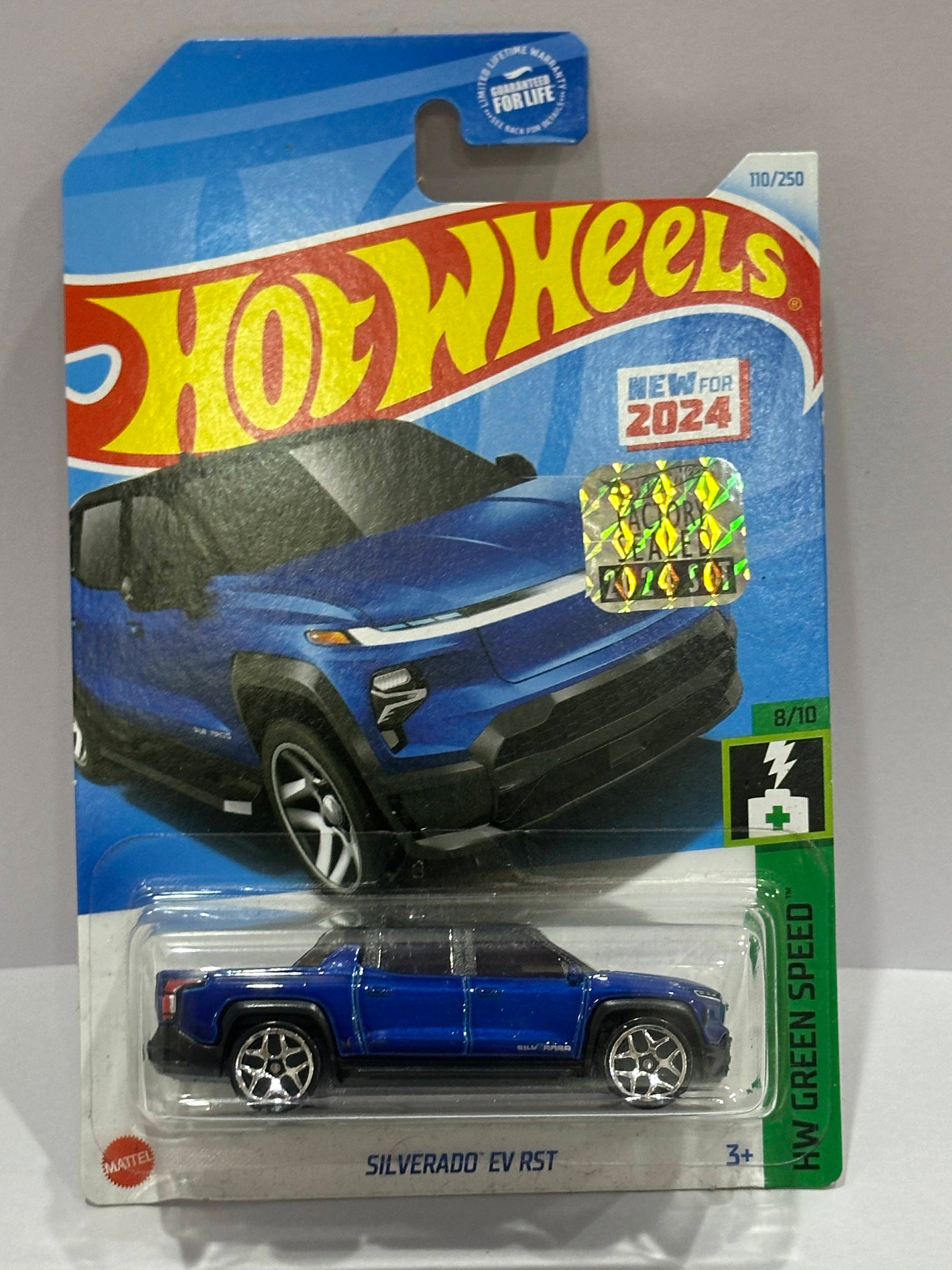 Hot Wheels Silverado EV Rst - Factory Sealed — 1:64 Hot Wheels diecast collectible from Indian Diecast Hub