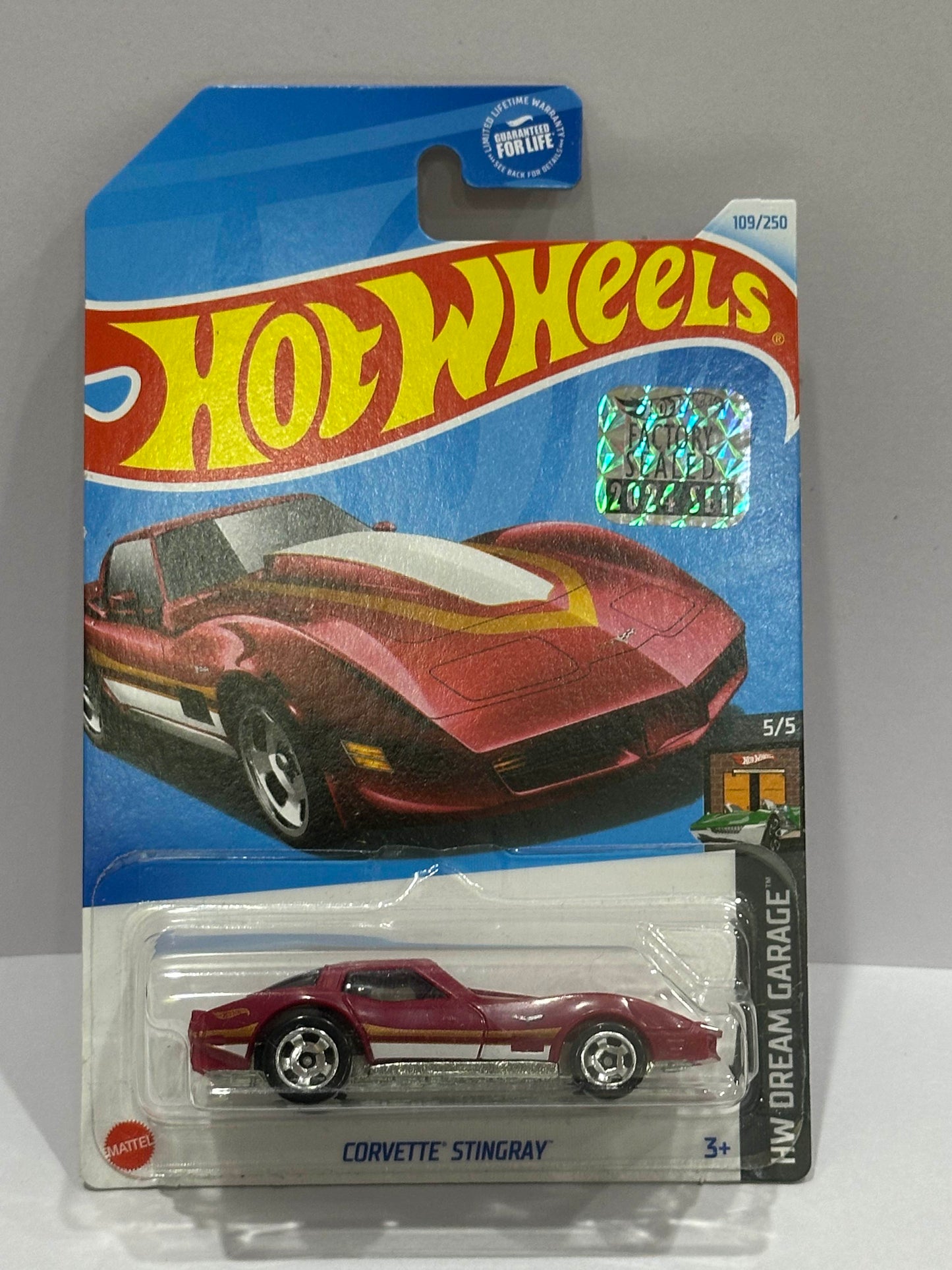 Hot Wheels Corvette Stingray - Factory Sealed - 1:64 Diecast Car
