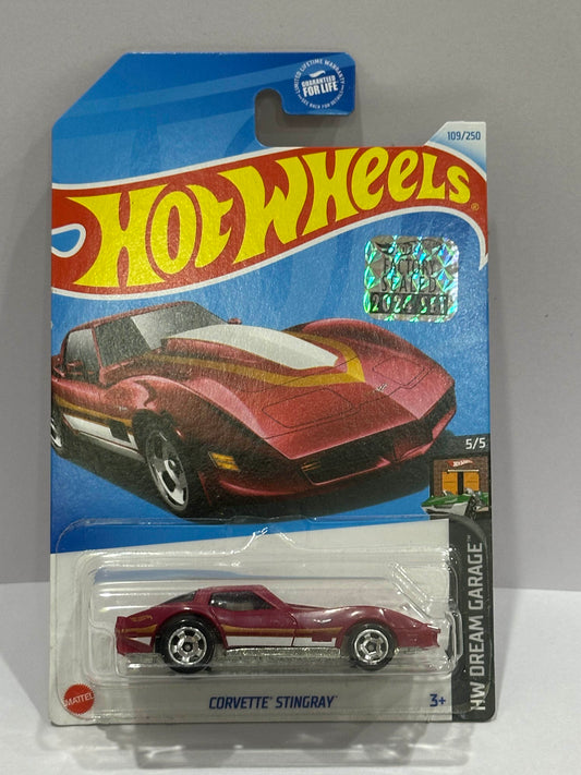 Hot Wheels Corvette Stingray - Factory Sealed - 1:64 Diecast Car
