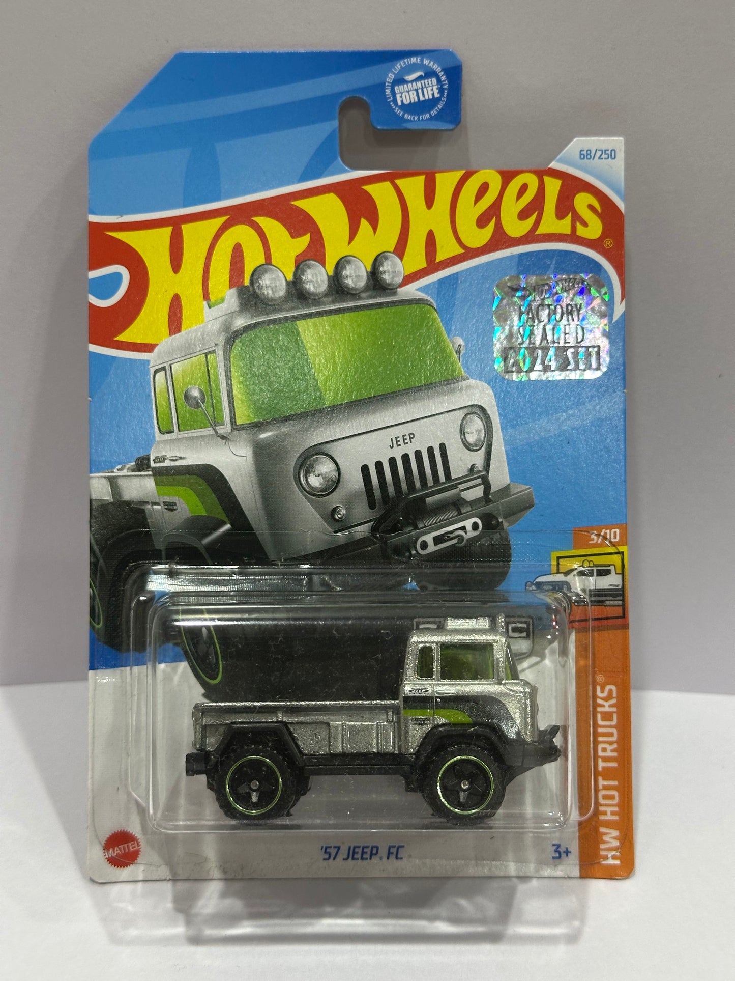Hot Wheels Zamac '57 Jeep Fc - Factory Sealed - 1:64 Diecast Car