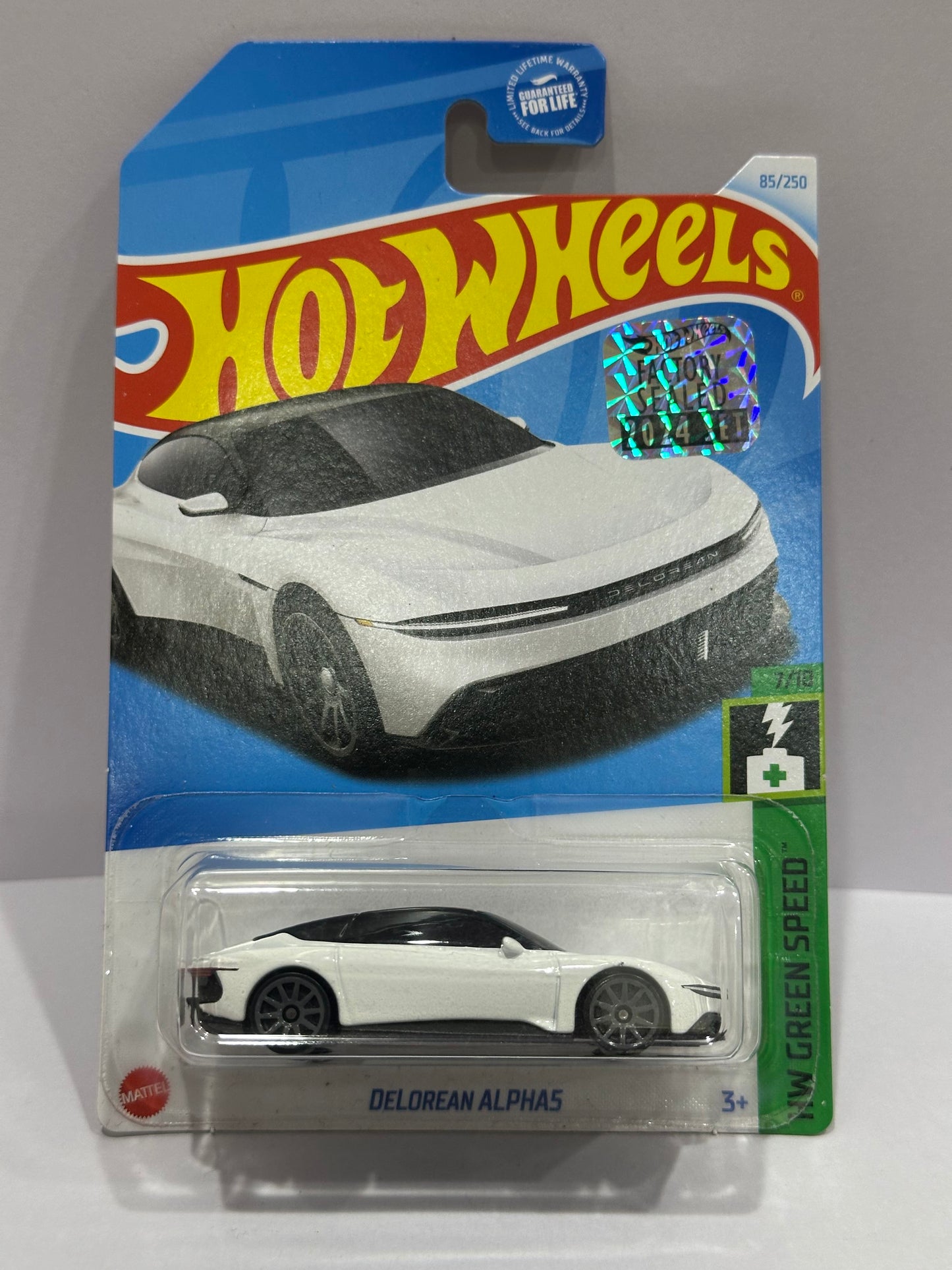 Hot Wheels Delorean Alphas - Factory Sealed - 1:64 Diecast Car