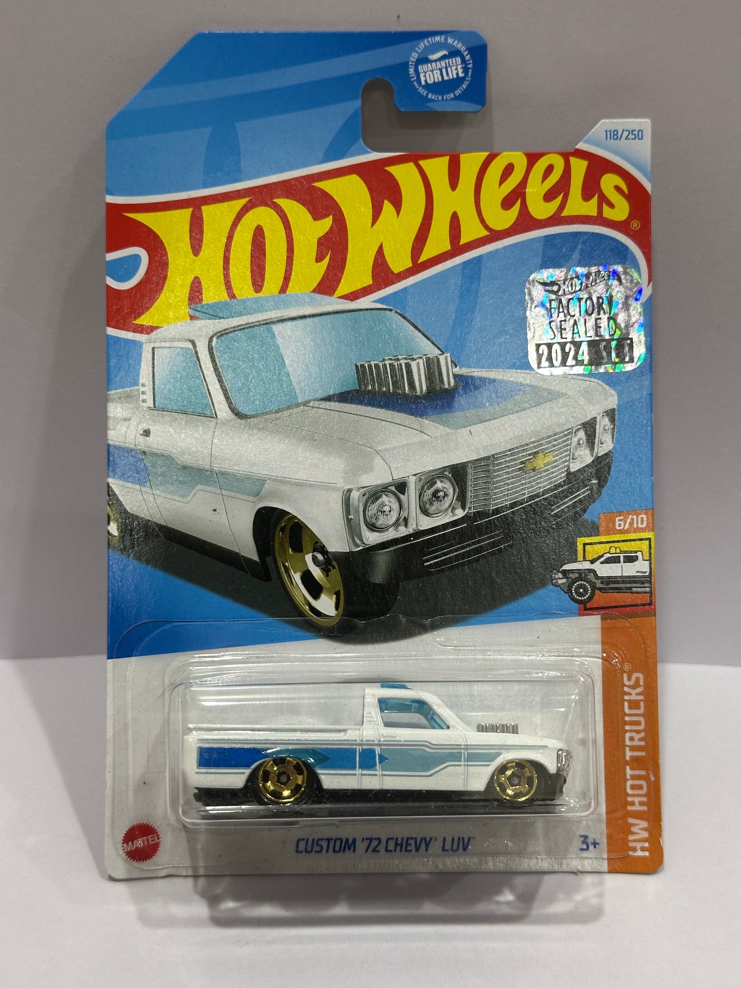 Hot Wheels Custom '72 Chevy Luv - Factory Sealed - 1:64 Diecast Car