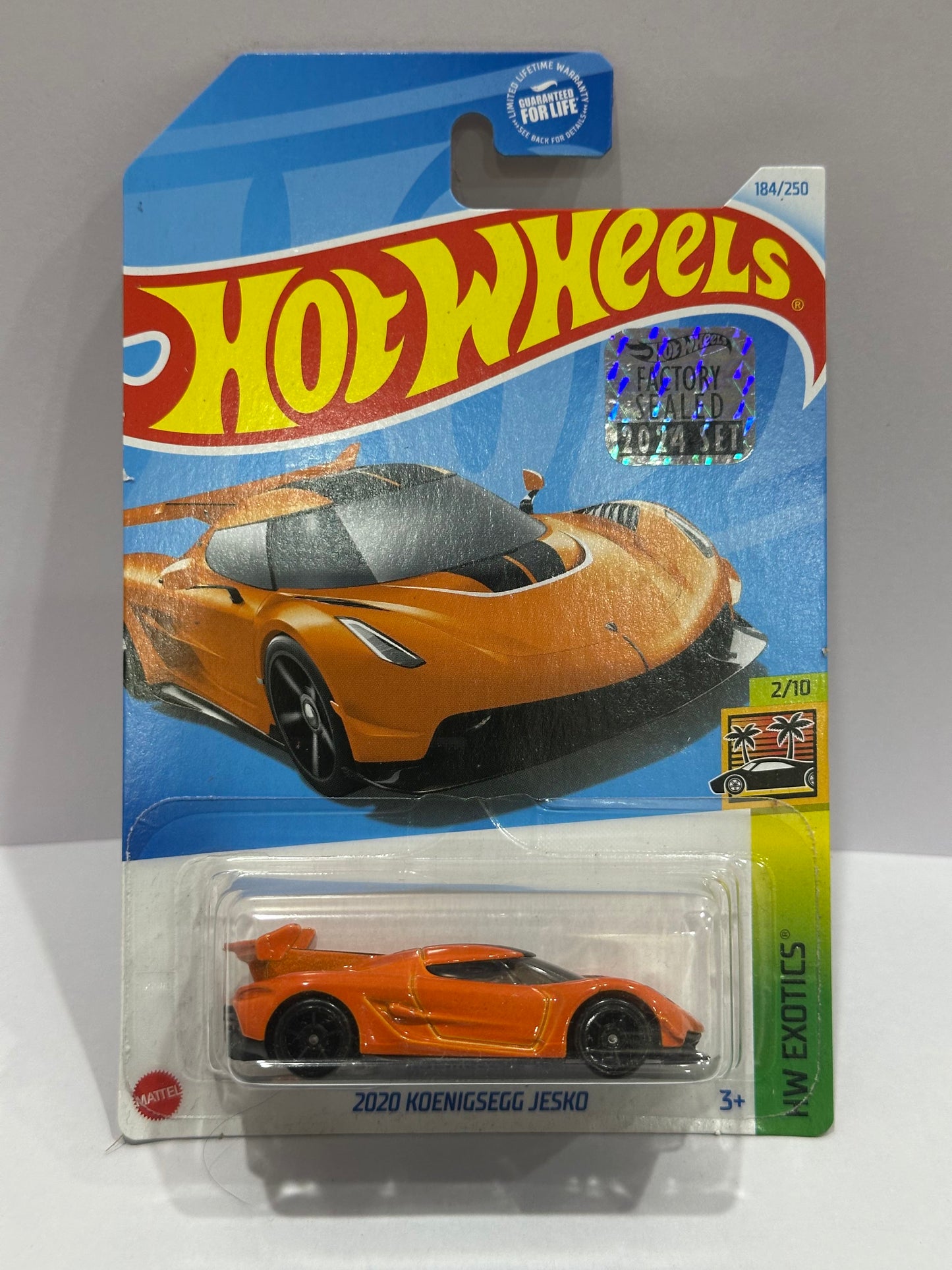 HOT WHEELS 2020 KOENIGSEGG JESKO - FACTORY SEALED