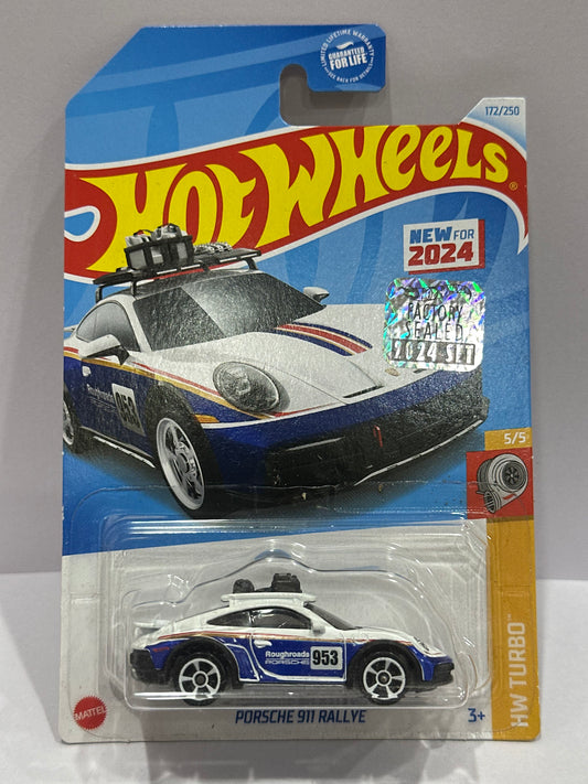 Hot Wheels Porsche 911 Rallye - Factory Sealed - 1:64 Diecast Car