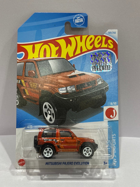 Hot Wheels Mistubishi Pajero Evolution - Factory Sealed - 1:64 Diecast Car