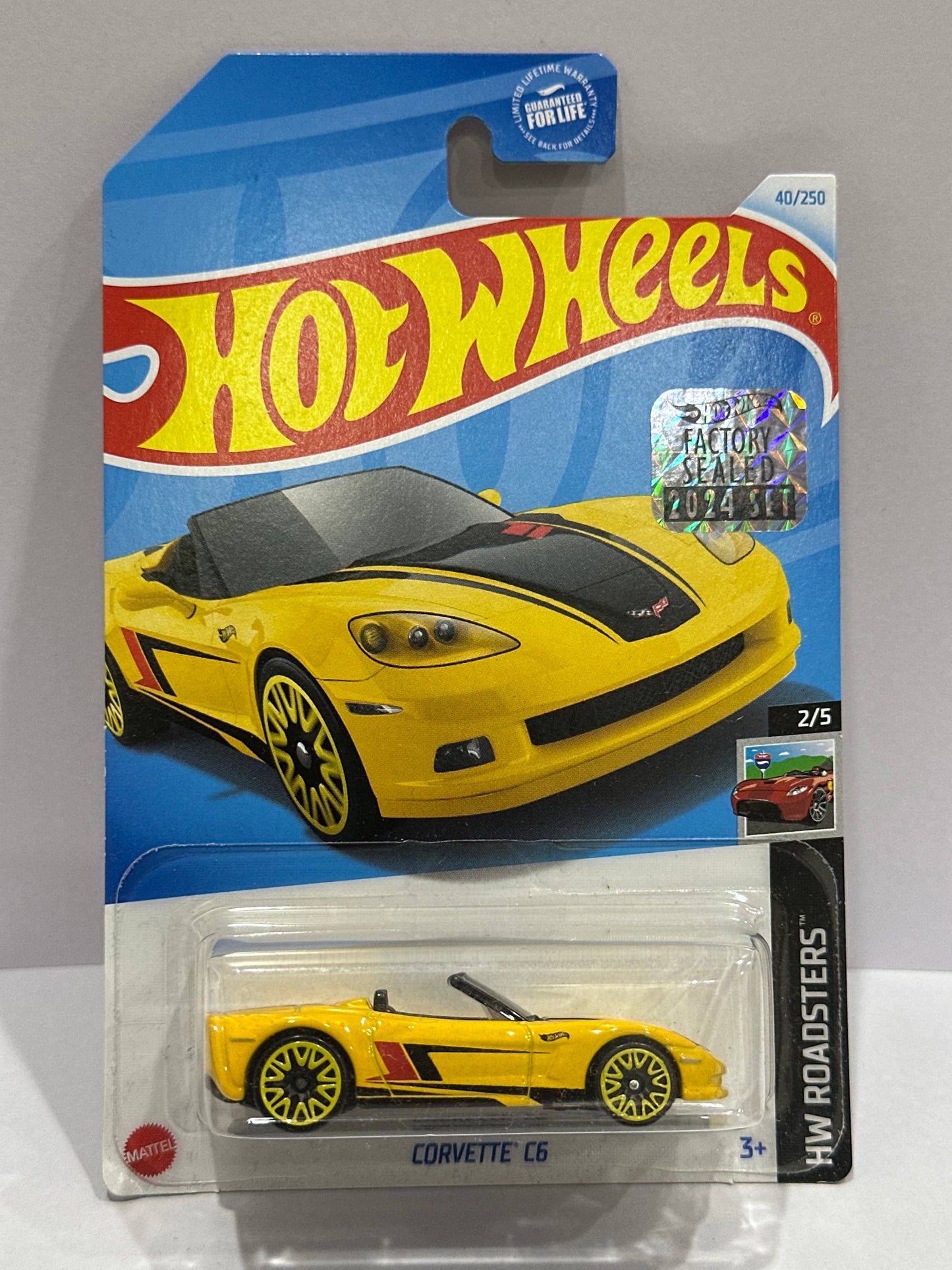 Hot Wheels Corvette C6 - Factory Sealed - 1:64 Diecast Car