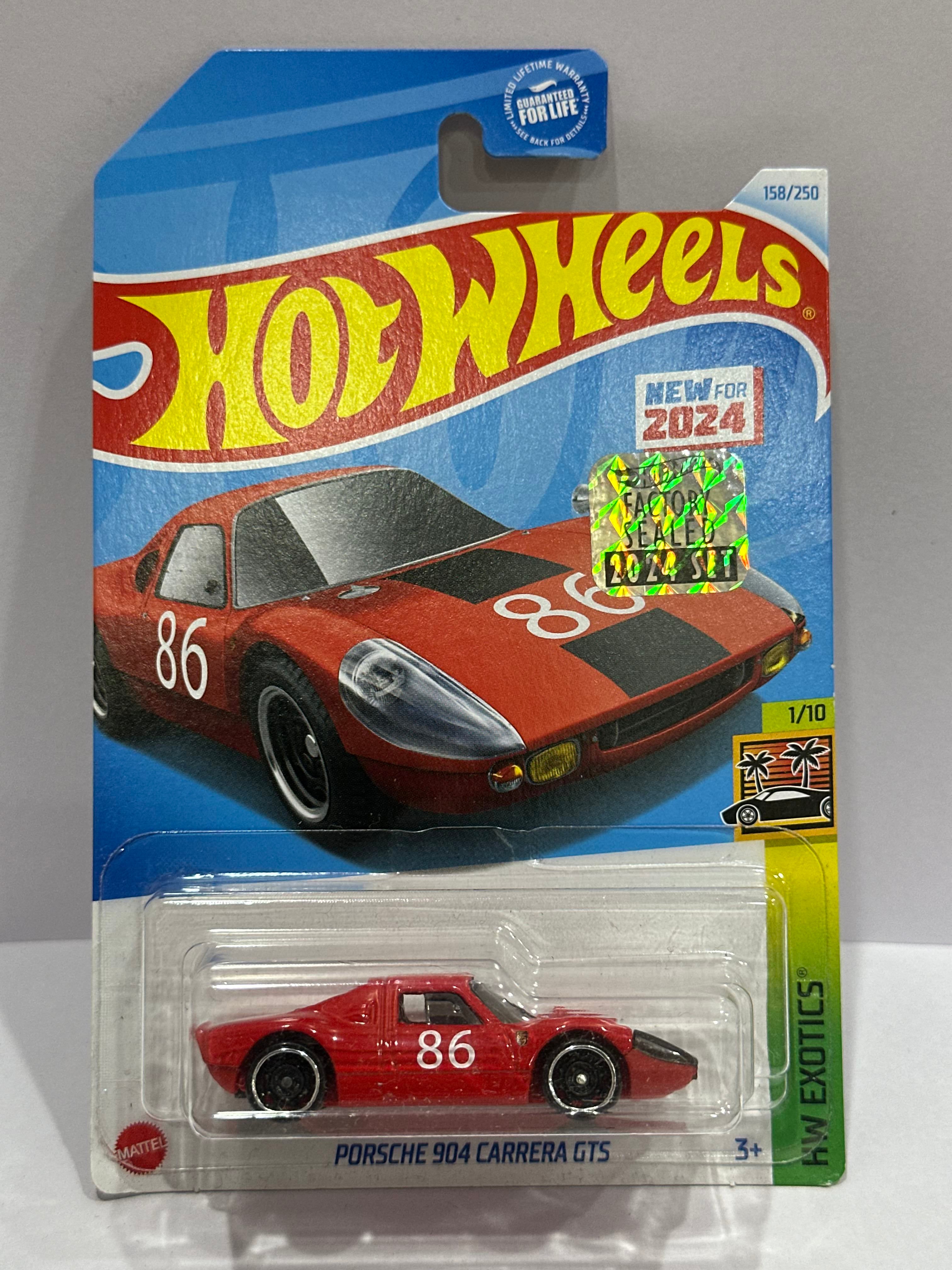 HOT WHEELS PORSCHE 904 CARRERA GTS - FACTORY SEALED