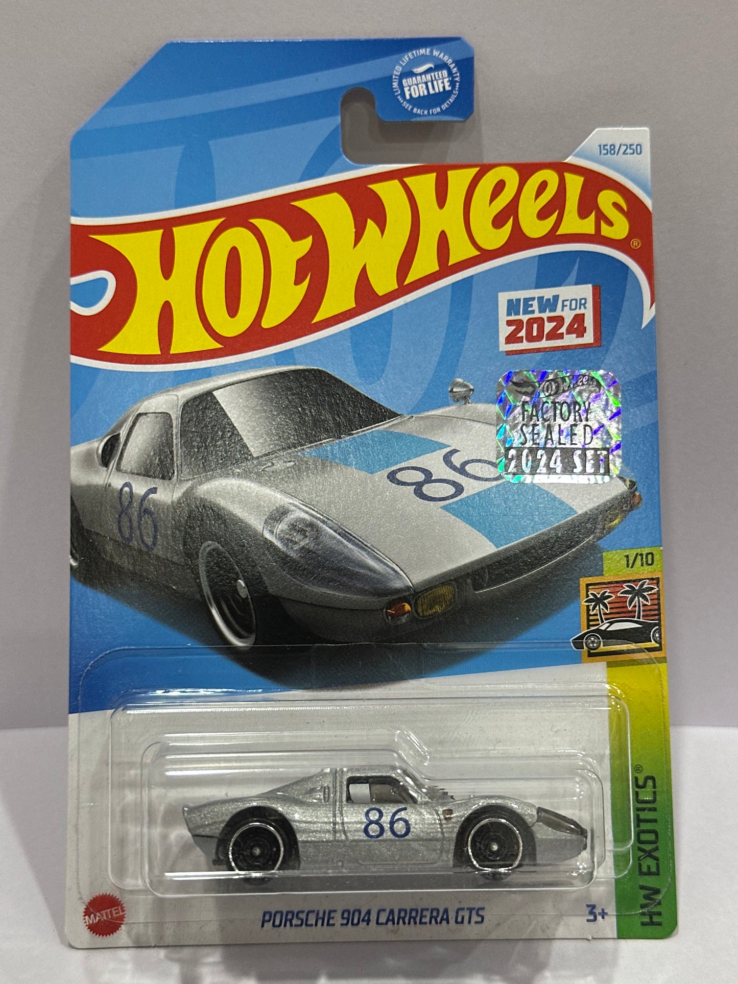 Hot Wheels Porsche 904 Carrera GTS - Factory Sealed - 1:64 Diecast Car