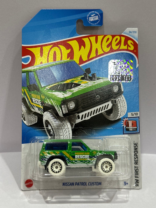 Hot Wheels Nissan Patrol Custom - Factory Sealed - 1:64 Diecast Car