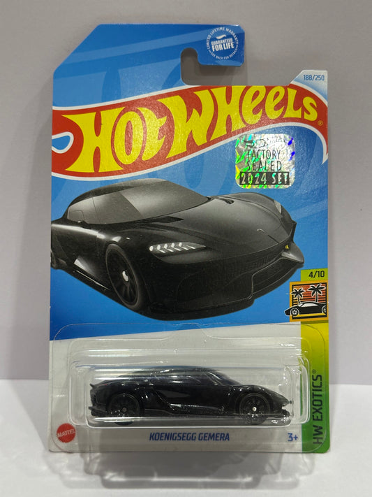 Hot Wheels Koenigsegg Gemera - Factory Sealed - 1:64 Diecast Car