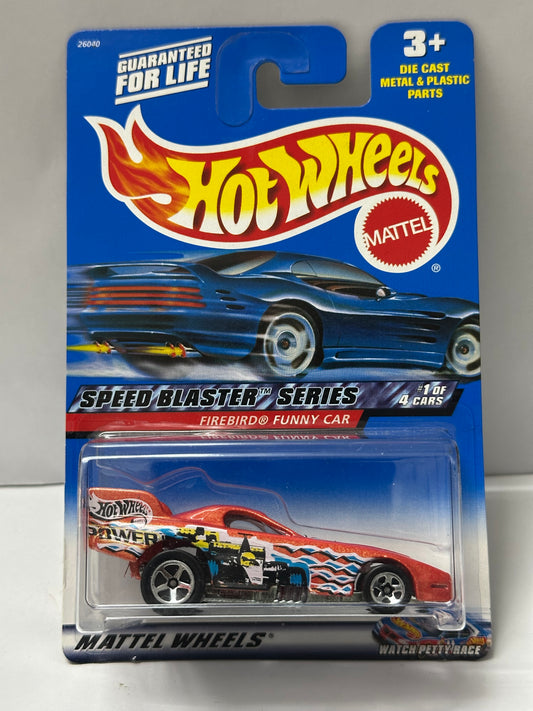 HOT WHEELS VINTAGE CARD SPEED BLASTER SERIES FIREBIRD