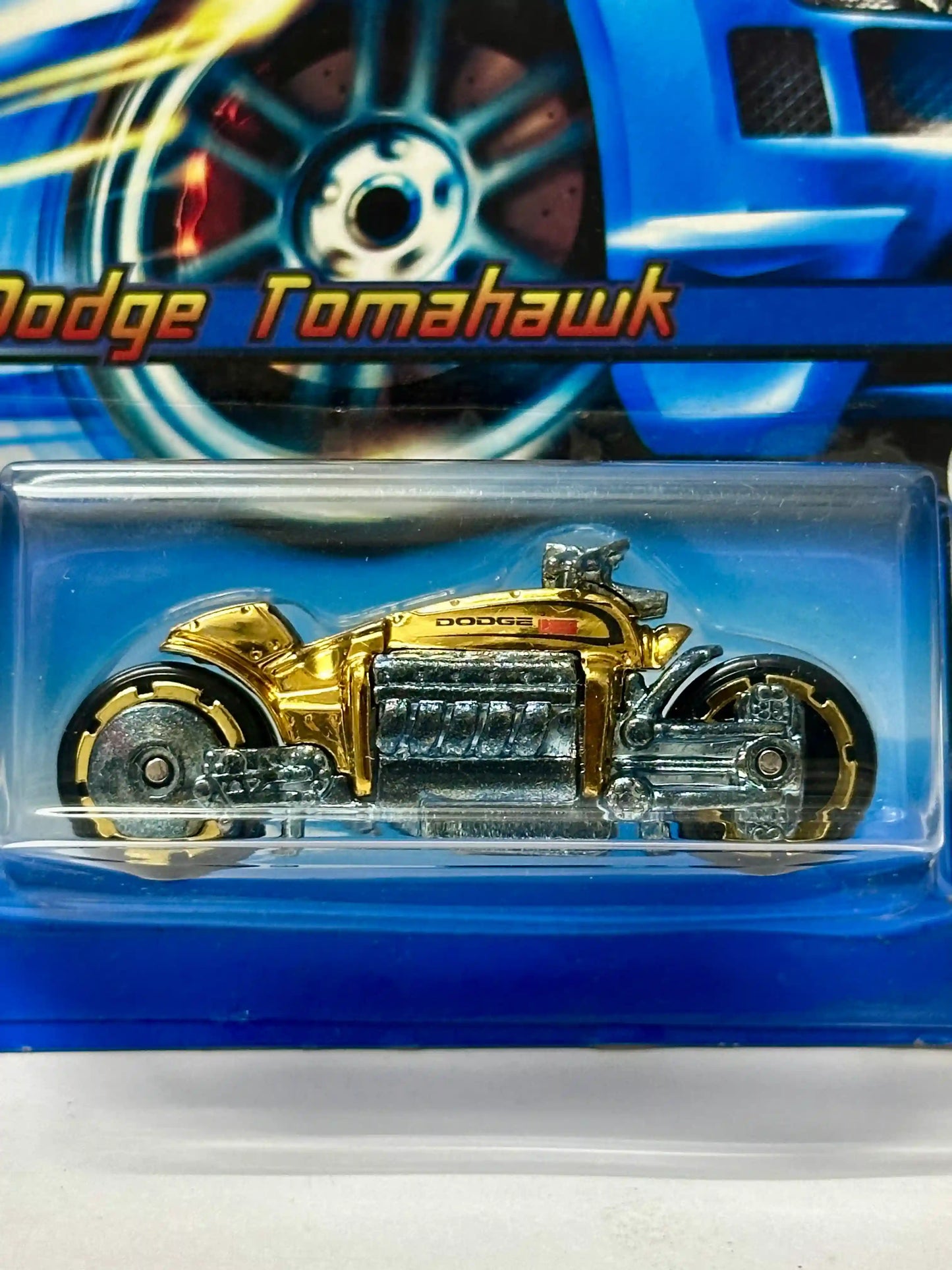 Hot Wheels Dodge Tomahawk - Collector #176 (2005, Gold Chrome)