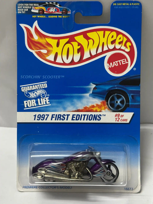 Hot Wheels Scorchin' Scooter - First Editions (1997)