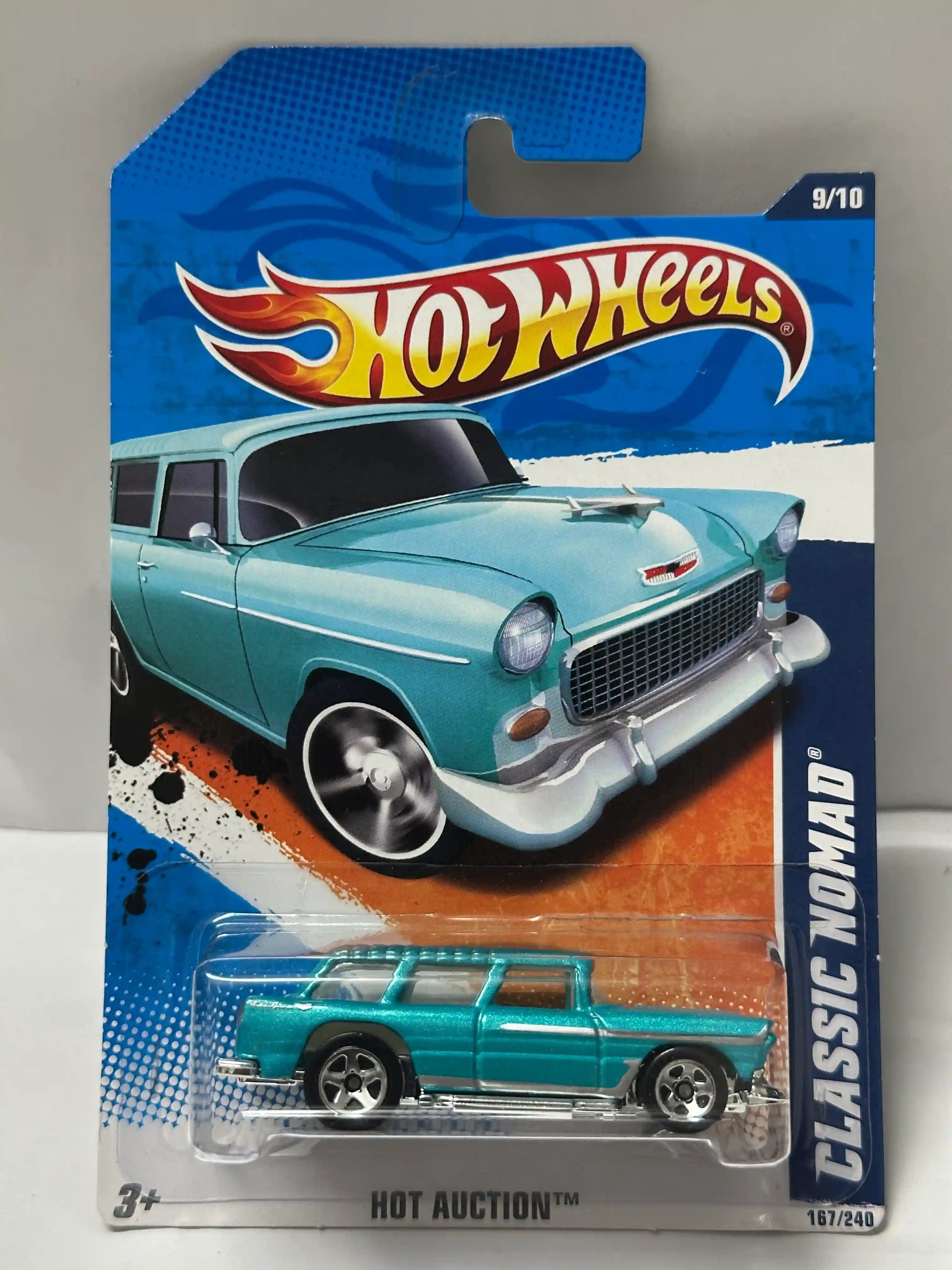 Hot Wheels Classic Nomad (Blue) - Hot Auction 9/10 (2010) - 167/240