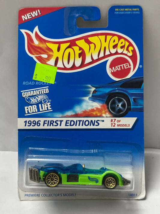 Hot Wheels Road Rocket - 1996 First Editions 7/12 - #371