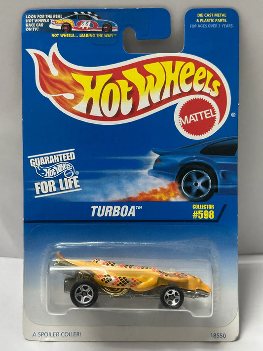 Hot Wheels Turboa (Yellow) - Collector #598 (1997)