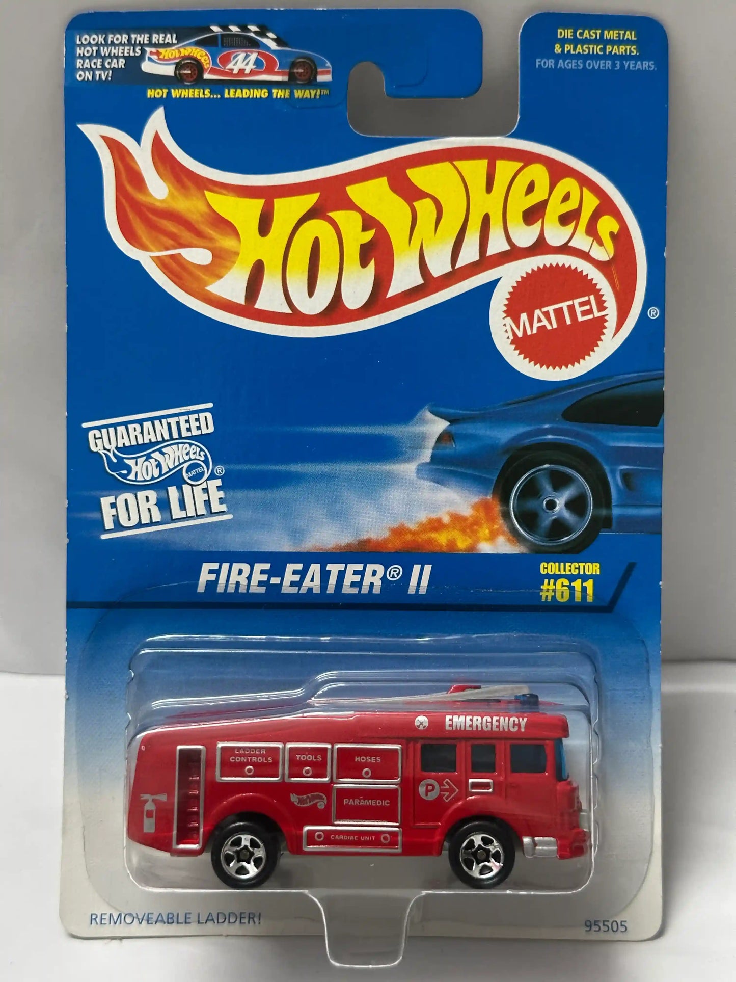 Hot Wheels Fire-Eater II (Red) - 1997 New Model