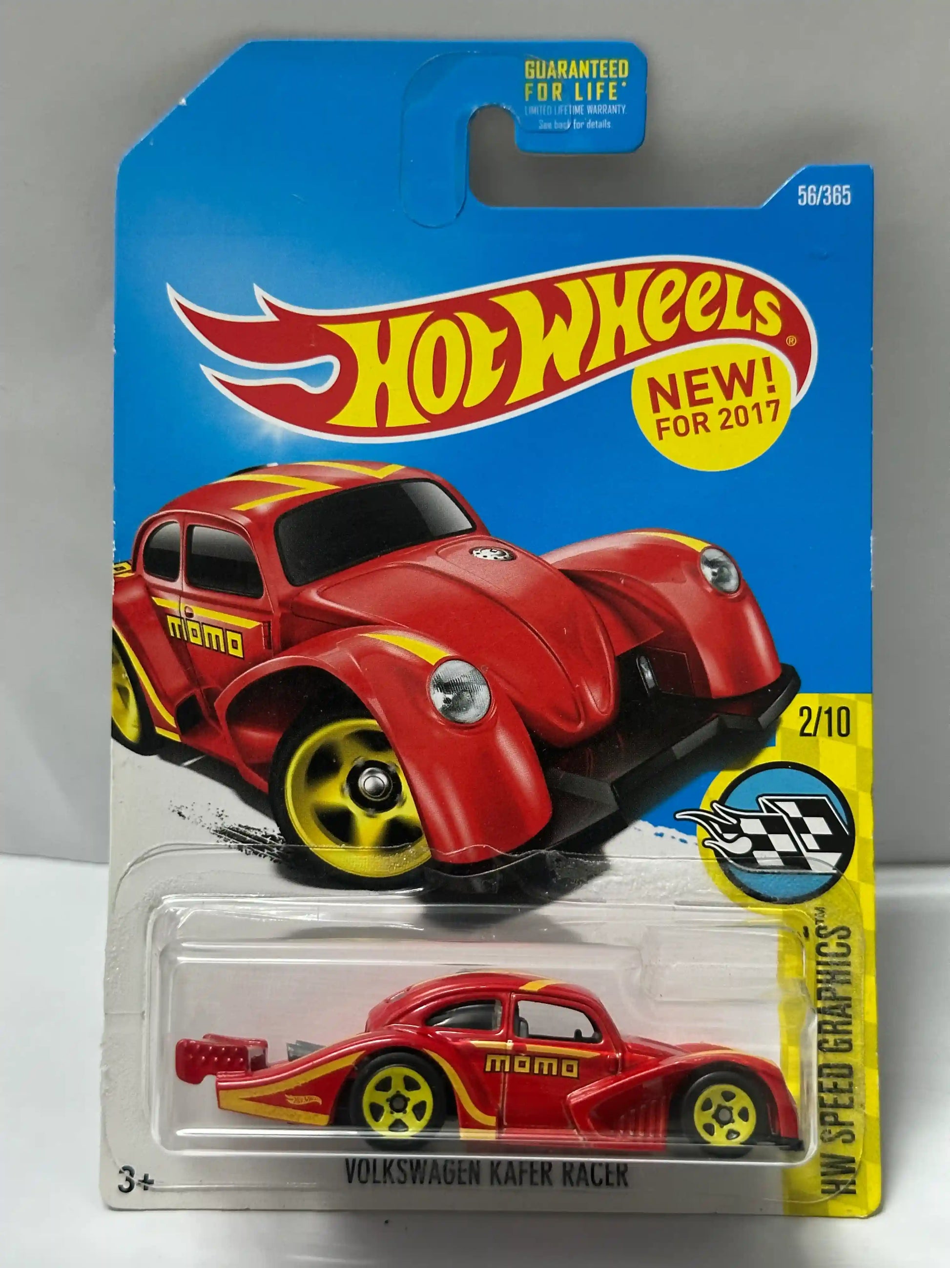 Hot Wheels Volkswagen Kafer Racer (Red) - HW Speed Graphics 56/365 (2017)