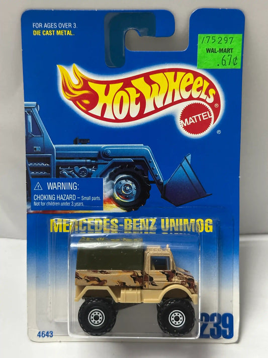 Hot Wheels Mercedes-Benz Unimog - Collector #239 (1991, Camo)