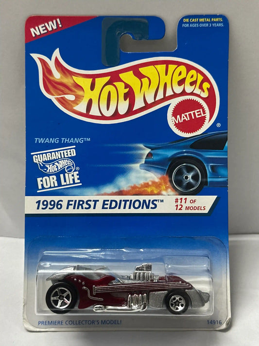 HOT WHEELS 1996 FIRST EDITIONS TWANG THANG