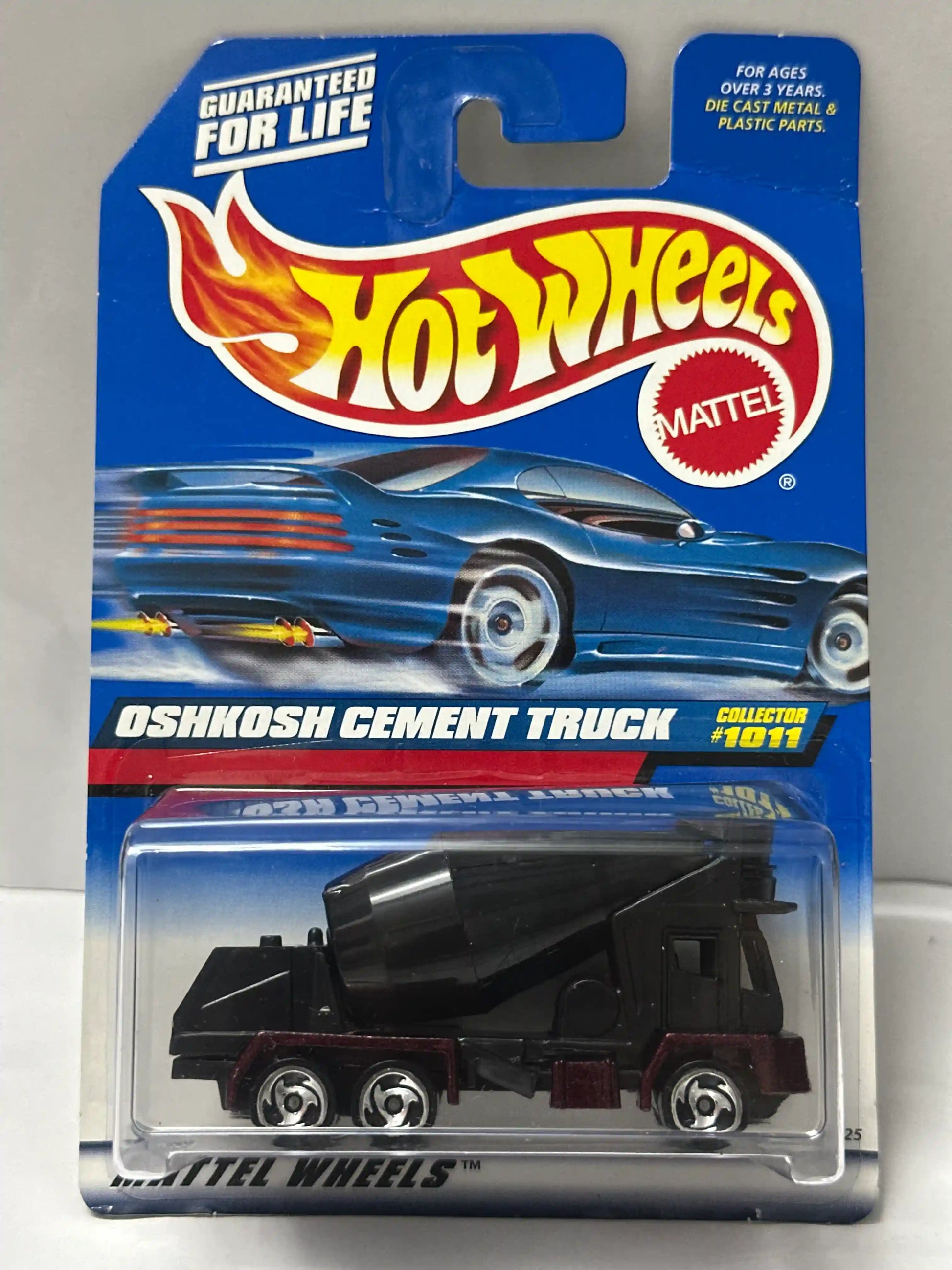 Hot Wheels Oshkosh Cement Truck - Mainline (1998) - #1011