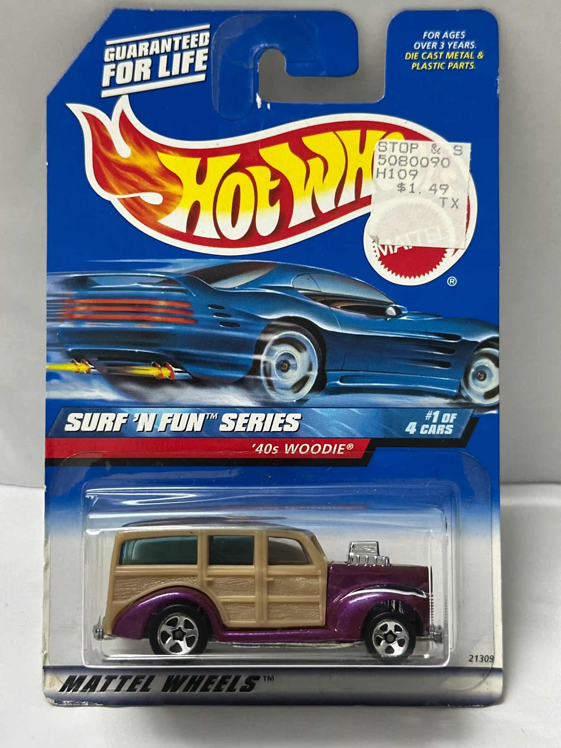 Hot Wheels 1940s Woodie - Surf 'N Fun Series