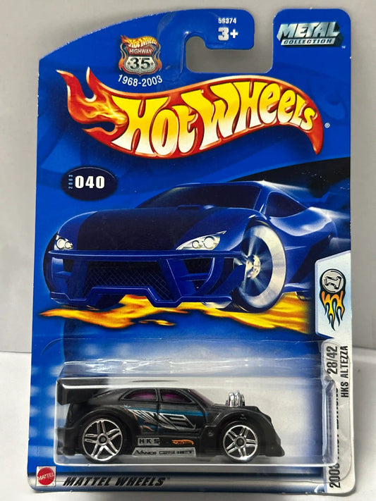 Hot Wheels HKS Altezza (Black) - 2003 First Editions #040