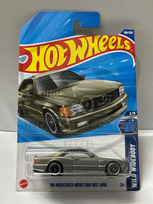 Hot Wheels '89 Mercedes-Benz 560 Sec AMG - 1:64 Diecast Car
