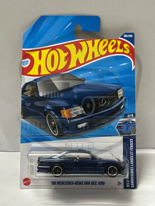 Hot Wheels '89 Mercedes-Benz 560 Sec AMG - 1:64 Diecast Car
