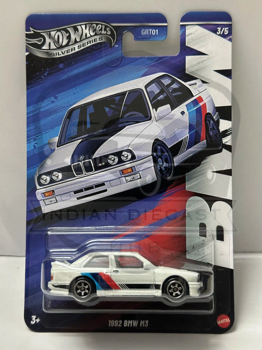 HOT WHEELS SILVER SERIES 1992 BMW M3