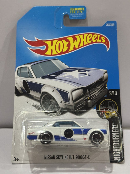 Hot Wheels Nissan Skyline H/T 2000GT-X - Nightburnerz 283/365
