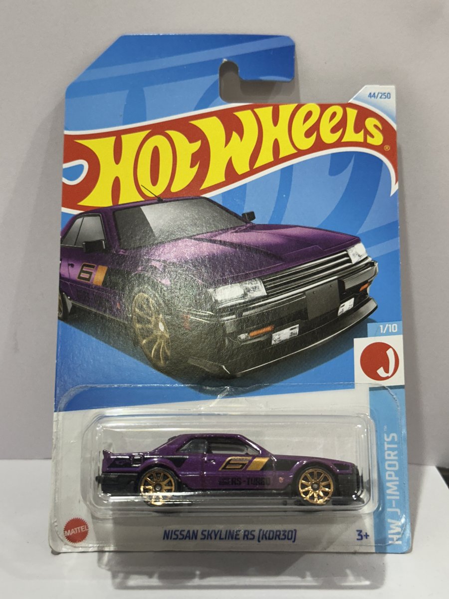 Hot Wheels Nissan Skyline RS (KDR30) - Purple - HW J-Imports 44/250