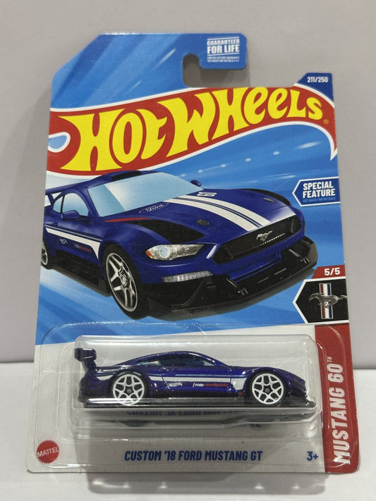 Hot Wheels Custom '18 Ford Mustang GT - Mustang 60 211/250