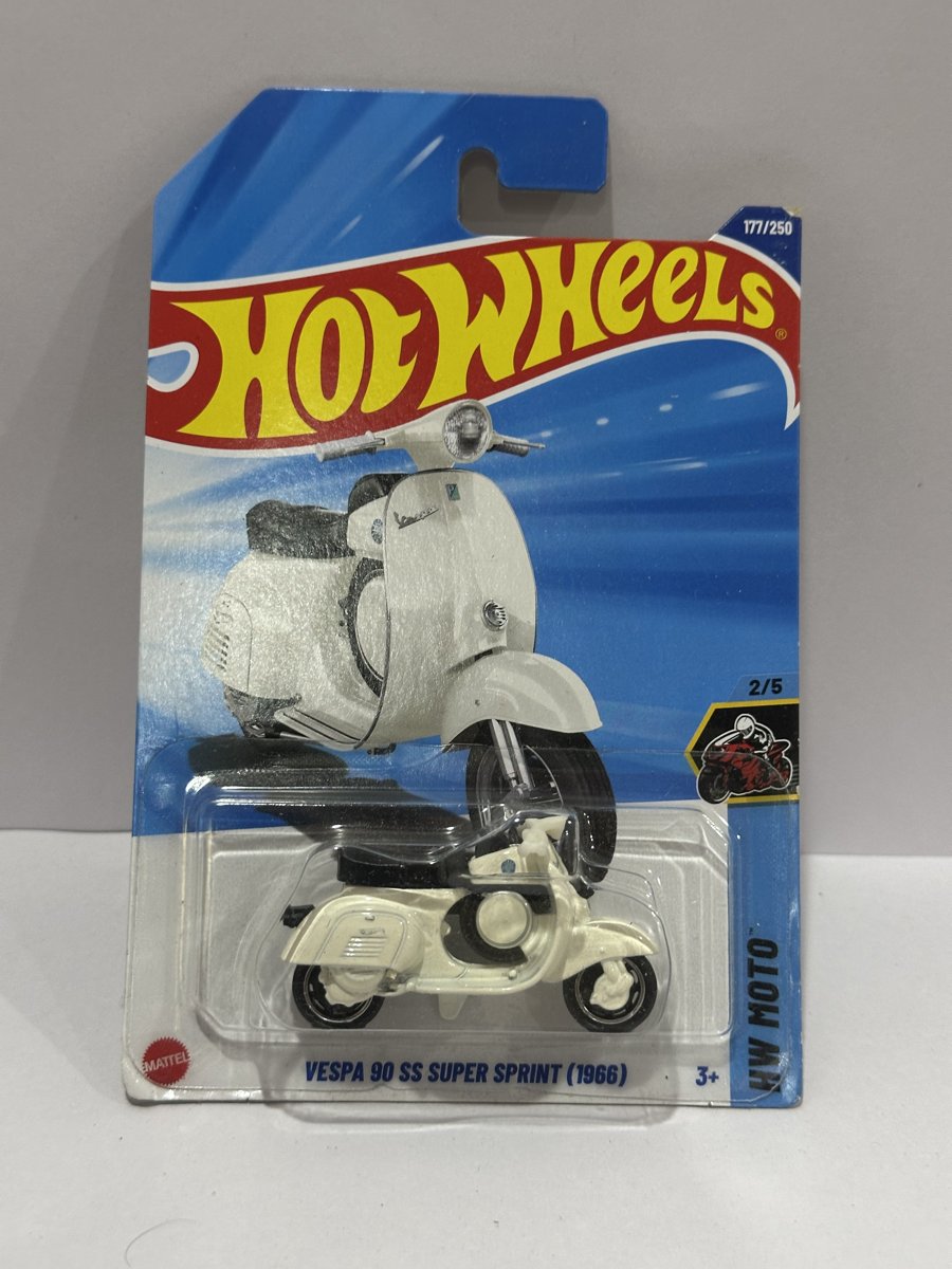Hot Wheels Vespa 90 SS Super Sprint (1966) - HW Moto 177/250