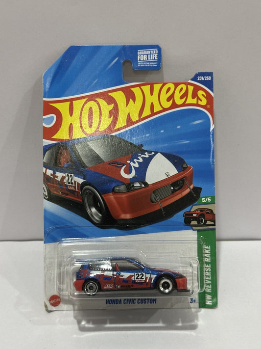 Hot Wheels Honda Civic Custom - HW Reverse Rake 201/250