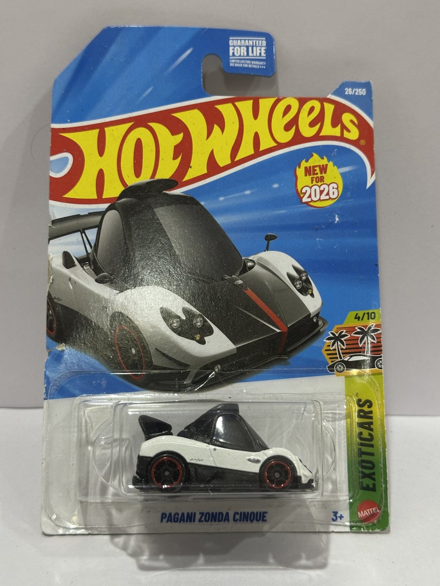 Hot Wheels Pagani Zonda Cinque - Exoticars (New 2026) 28/250