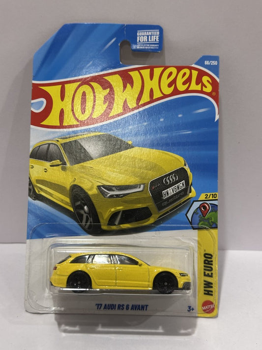 Hot Wheels '17 Audi RS 6 Avant - HW Euro 66/250