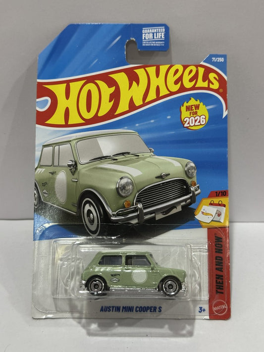 Hot Wheels Austin Mini Cooper S - Then and Now (New 2026) 71/250