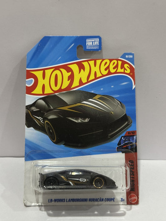 Hot Wheels LB-Works Lamborghini Huracan Coupe - HW Nightspeed 91/250