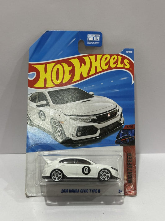 Hot Wheels 2018 Honda Civic Type R - HW Nightspeed 11/250