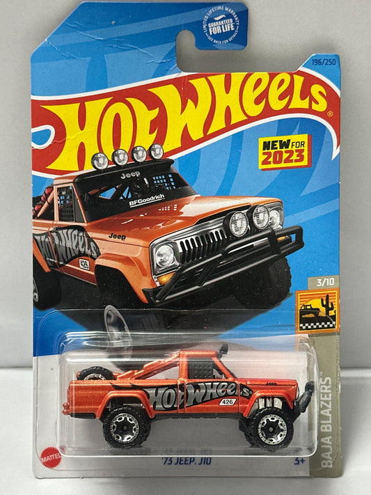 Hot Wheels '73 Jeep J10 - 1:64 Diecast Car
