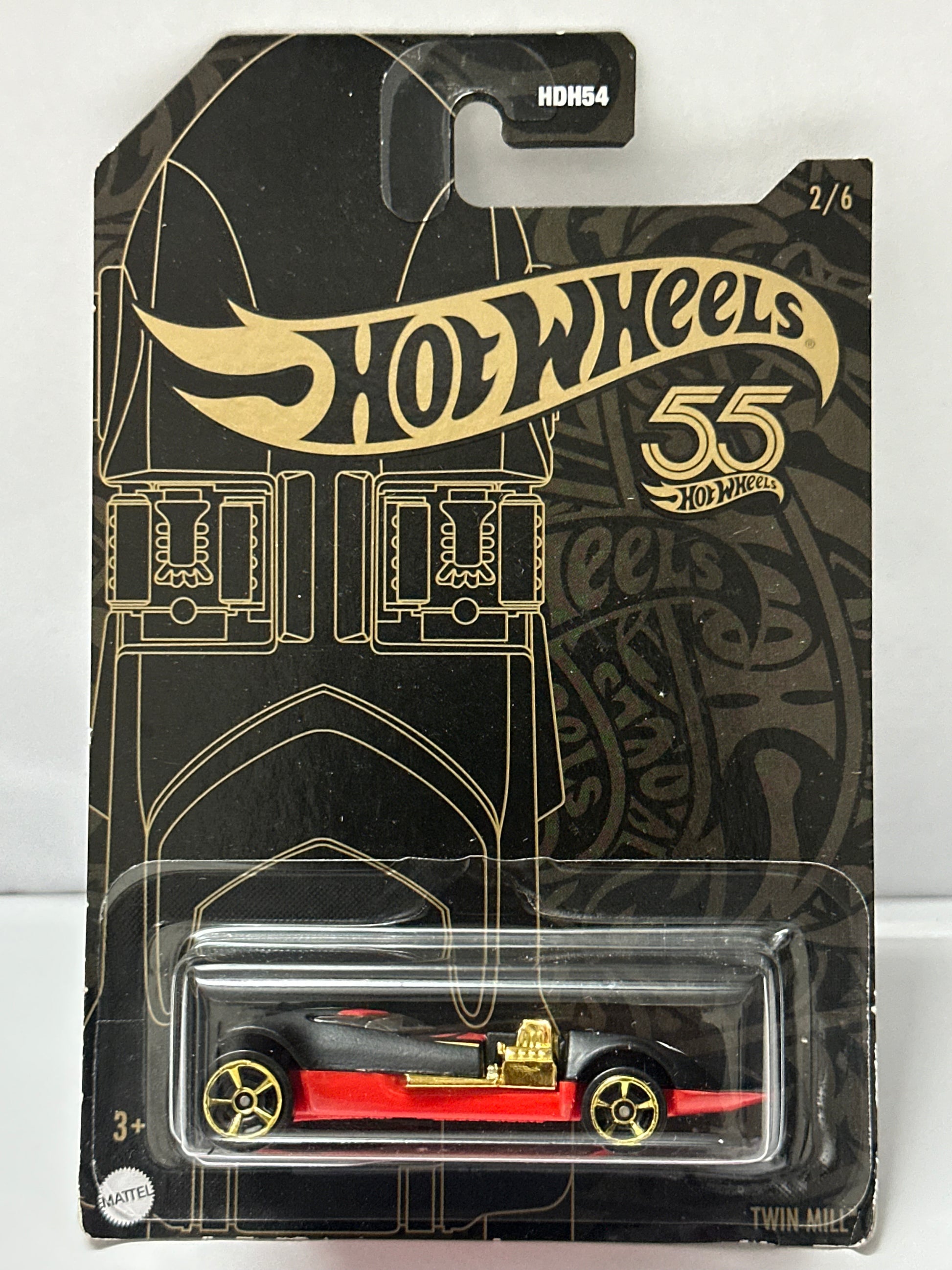 HOT WHEELS 55TH ANNIVERSARY TWIN MILL
