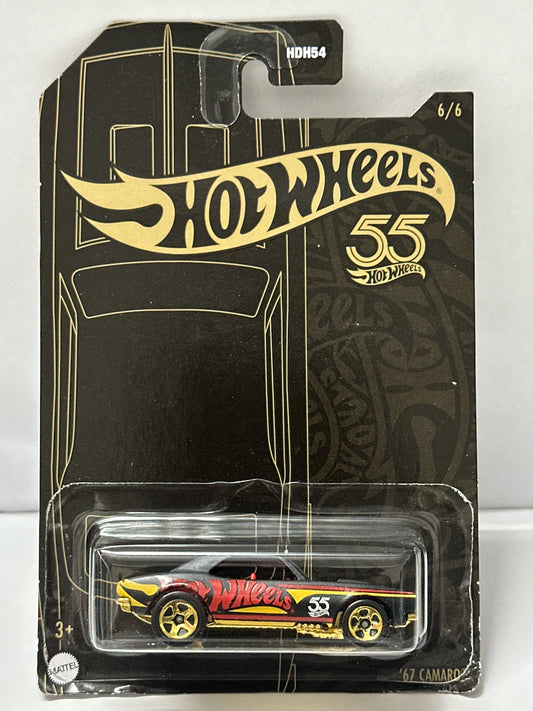Hot Wheels 55TH Anniversary '67 Camaro - 1:64 Diecast Car