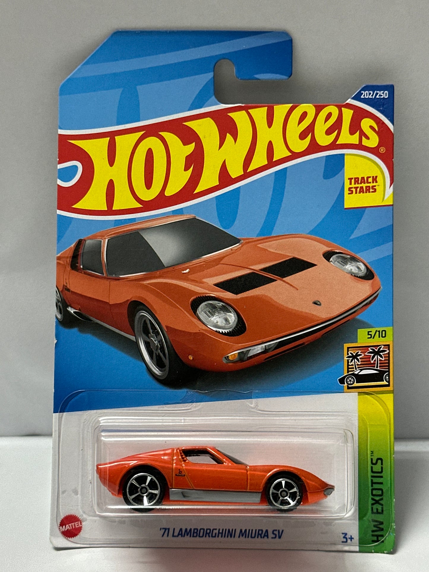 HOT WHEELS '71 LAMBORGHINI MIURA SV