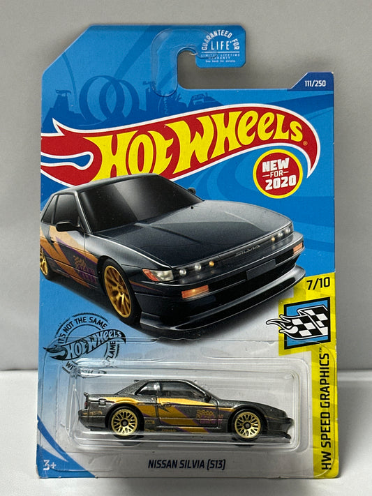 Hot Wheels Nissan Silvia (S13) (blister Crack) - 1:64 Diecast Car